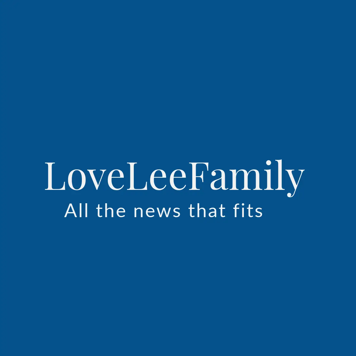 LoveLee Family Logo